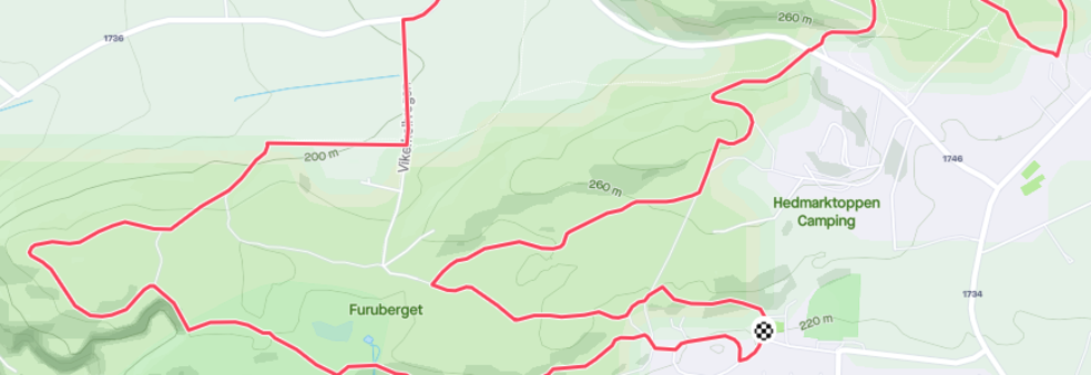 Gå- joggen - Hol Barnehage (Furuberget)
